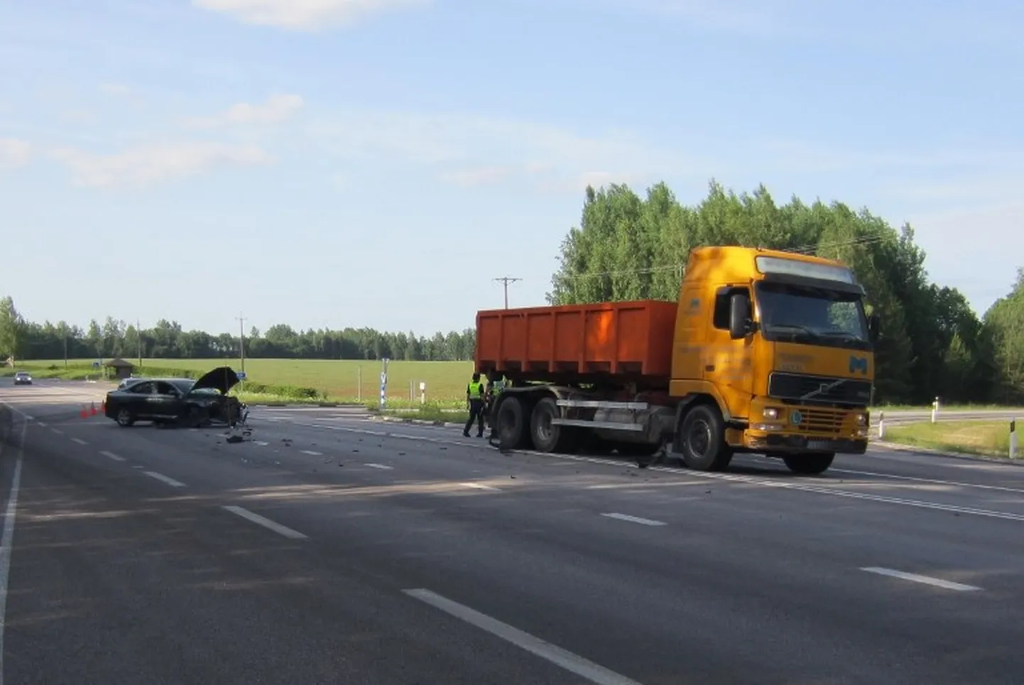 Liiklusõnnetus Valgamaal Otepää vallas