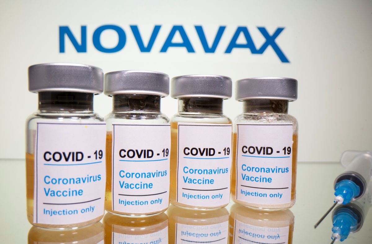 "Novavax" Covid-19 vakcīna.