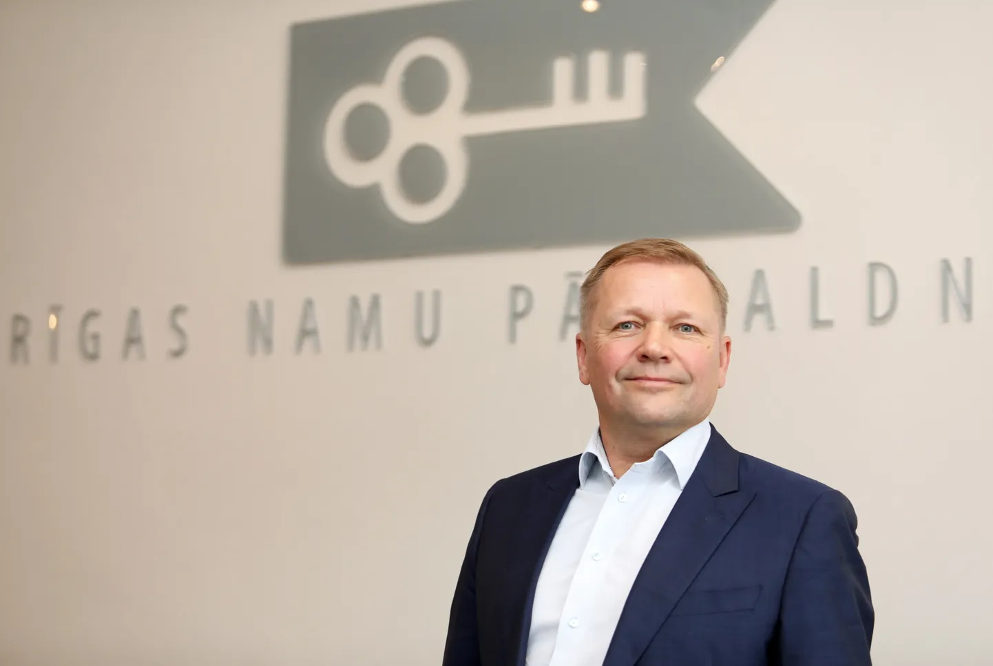 SIA "Rīgas namu pārvaldnieks" valdes priekšsēdētājs Māris Ozoliņš.
