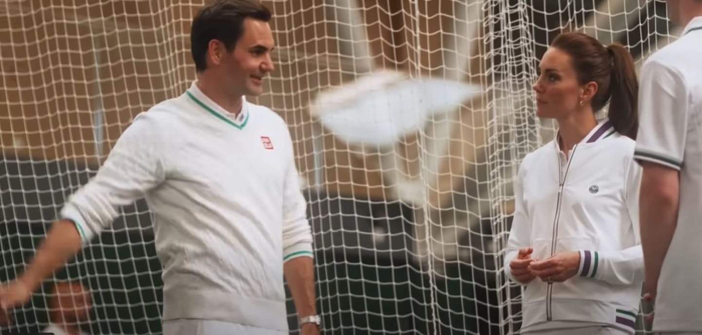 Roger Federer ja Walesi printsess Catherine