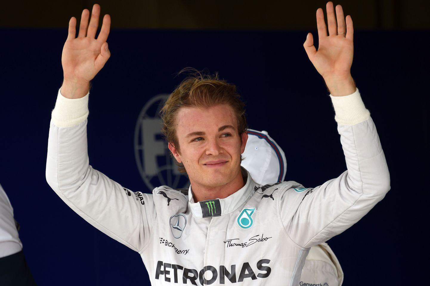 Nico Rosberg pärast kvalifikatsiooni.