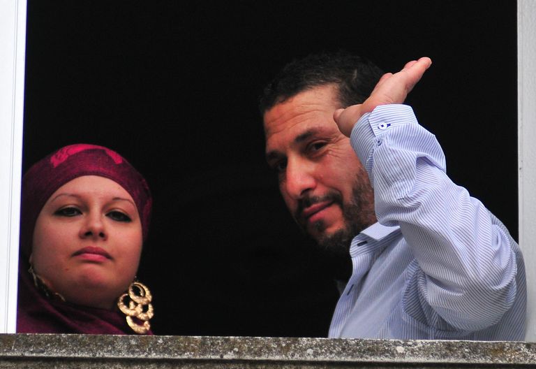 Uruguaisse ümberasustatud endine vang tuneeslane Abdul bin Muhammad Abbas Ouerghi abiellus eile. Foto: Scanpix