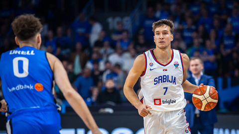 Serbijas izlases kapteinis Bogdanovičs neturpinās dalību Eiropas čempionātā