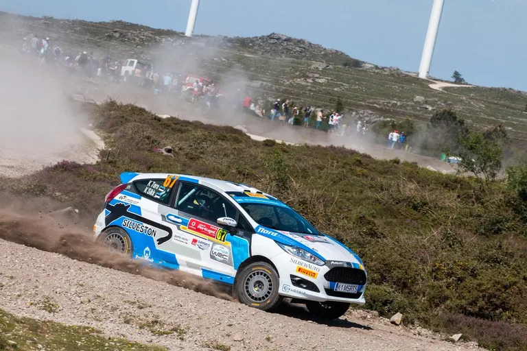 Ken Torn ja Kuldar Sikk Portugali rallil.