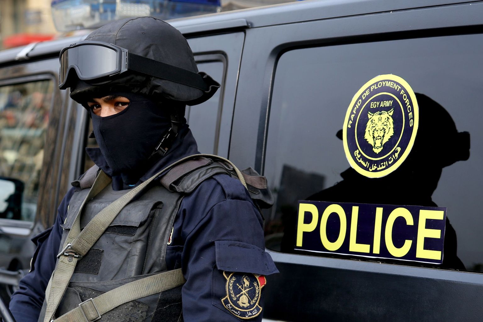 Egiptuse politseinik.