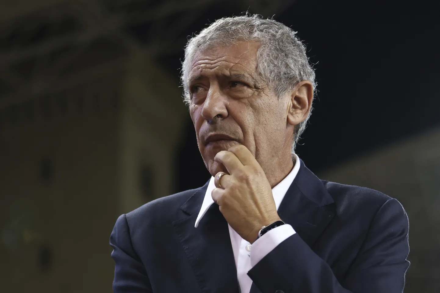 Aserbaidžaani jalgpallikoondise peatreener Fernando Santos.
