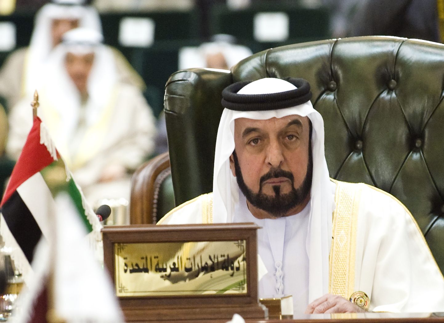 Apvienoto Arābu Emirātu (AAE) prezidents Halifa bin Zajeds al Nahjans