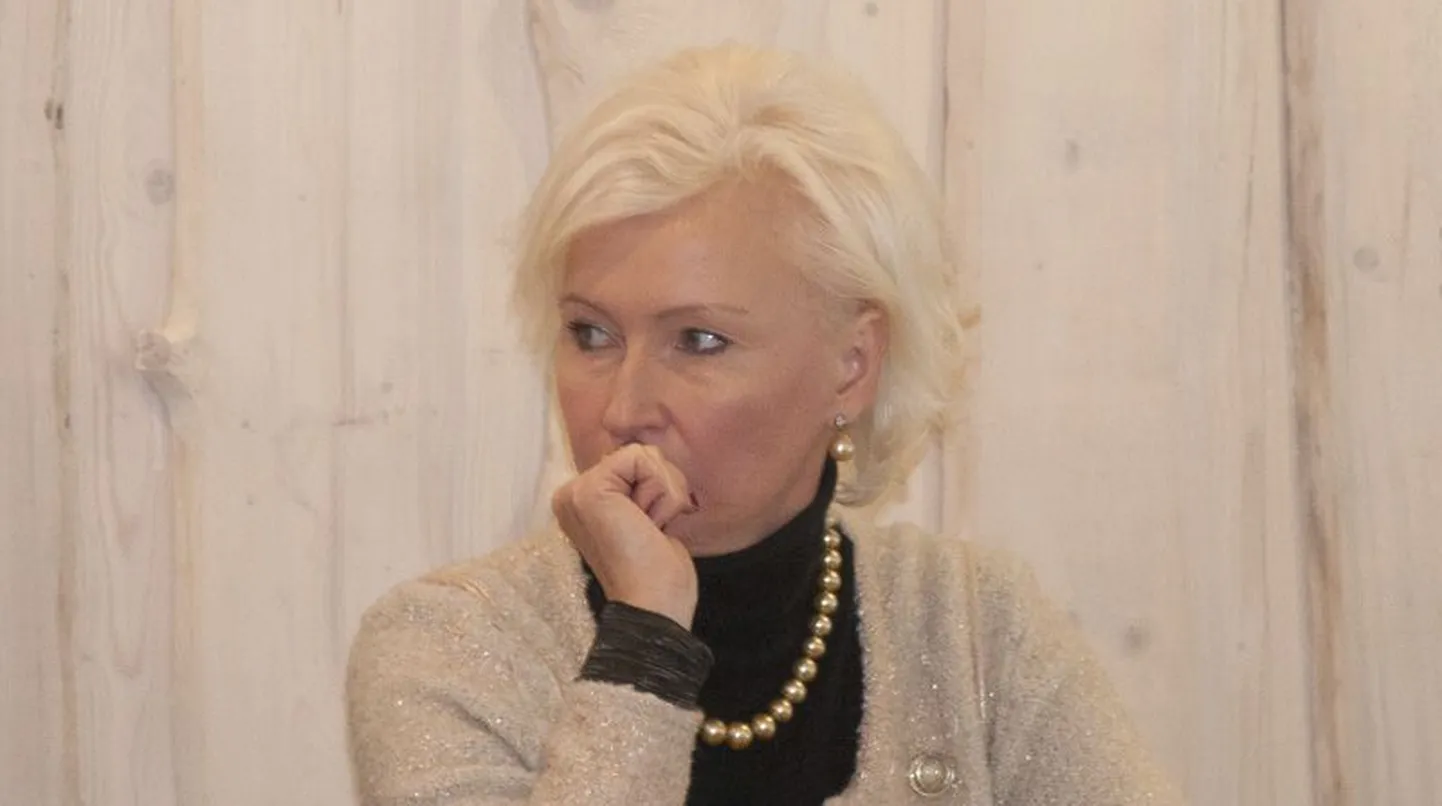 Rahva Ühtsuse Erakonna juht Kristiina Ojuland.