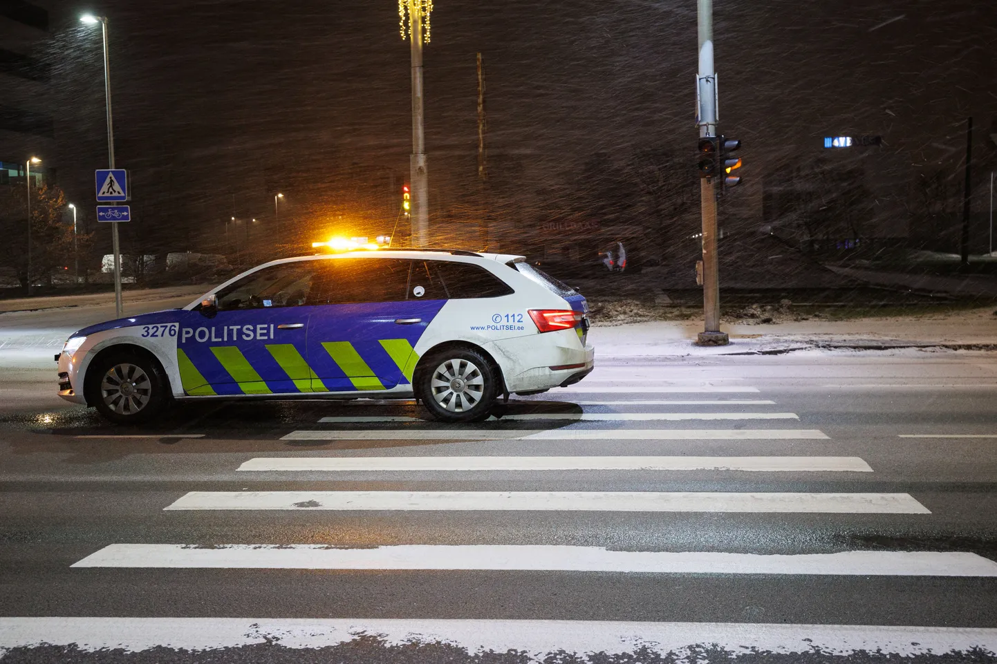 Полиция на месте ДТП. Фото иллюстративное.