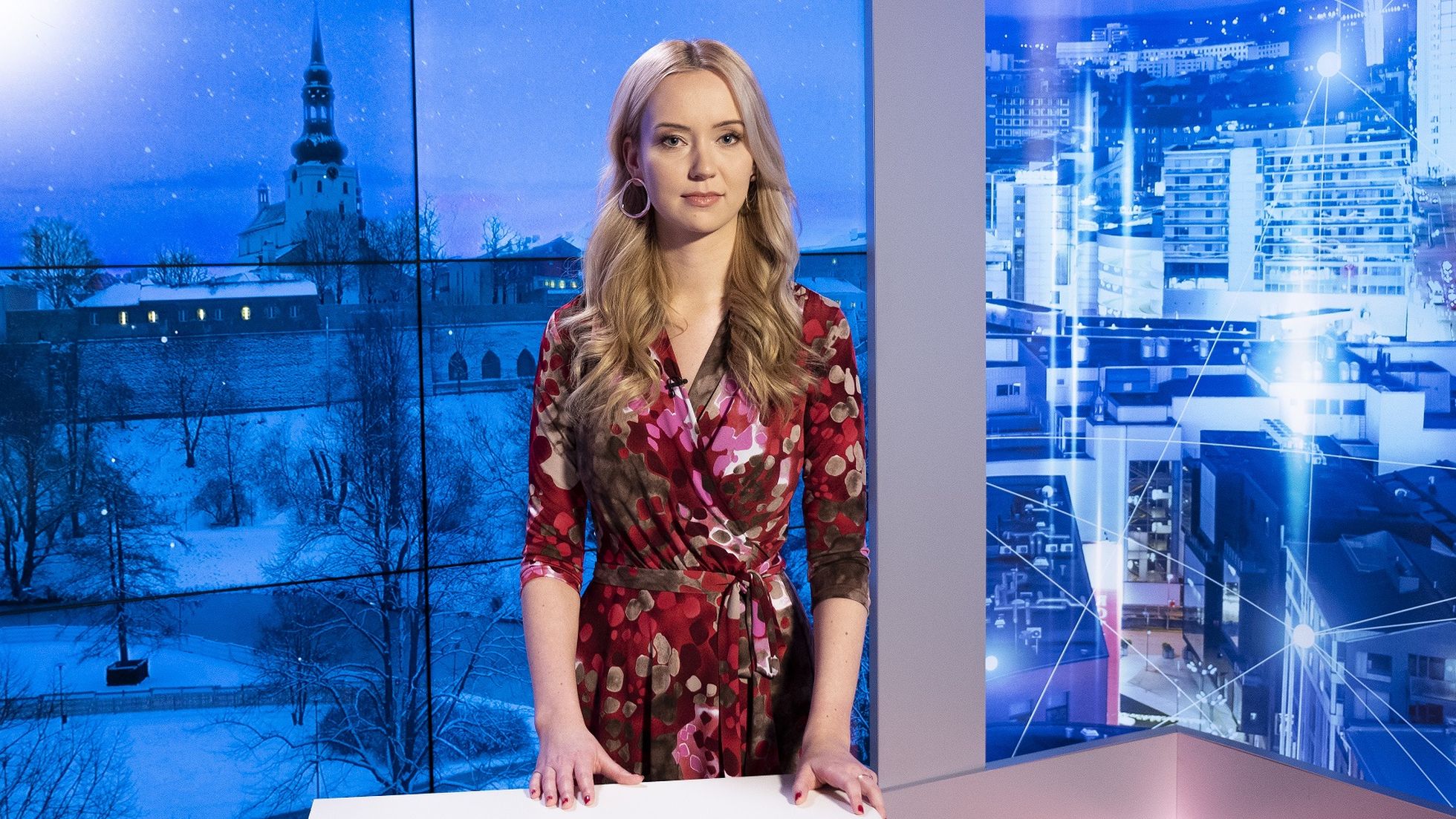 Kanal 11 pühapäevase saate «Tallinna panoraam» saatejuht on Kristiina Kröönström.