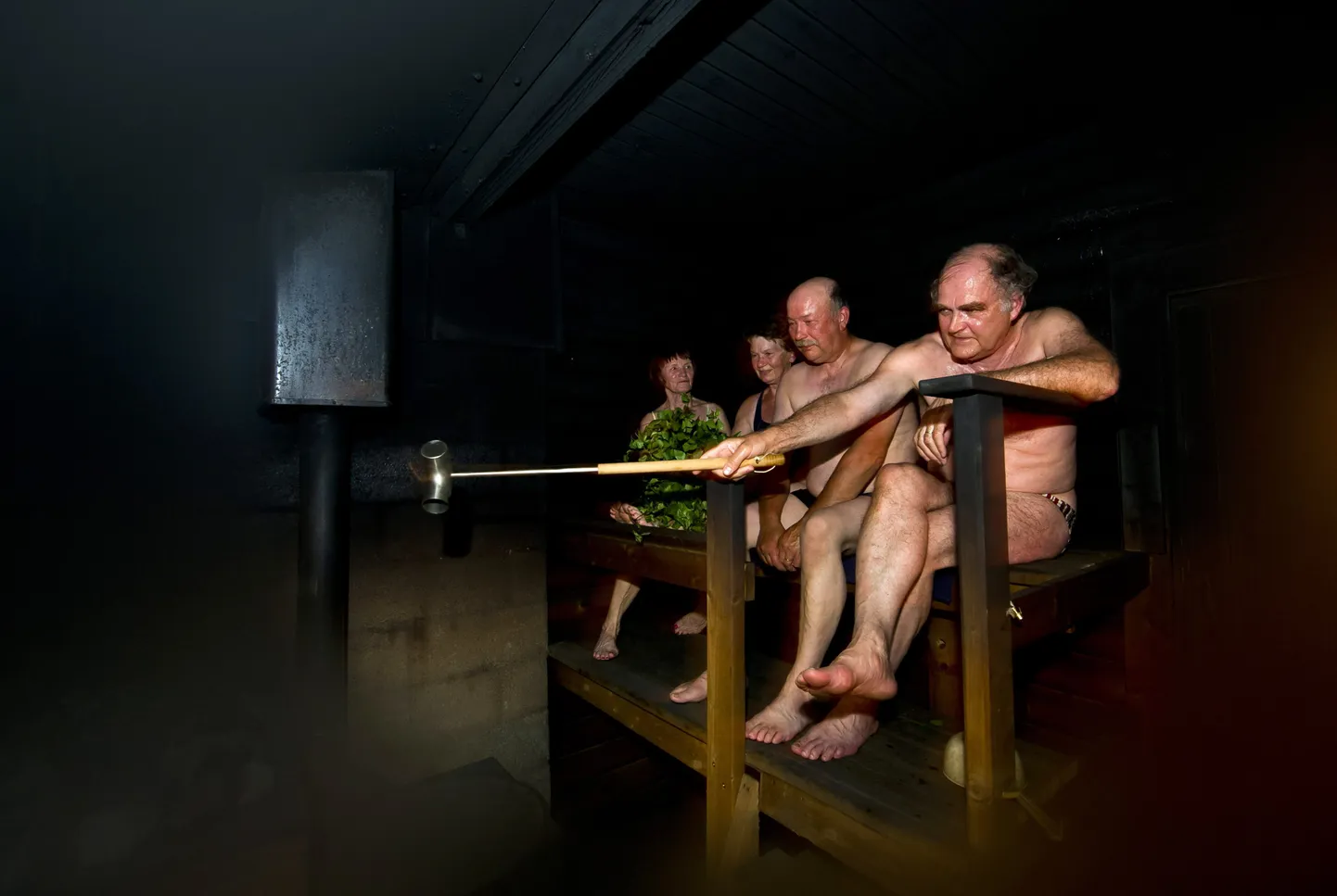 Soomlased saunas