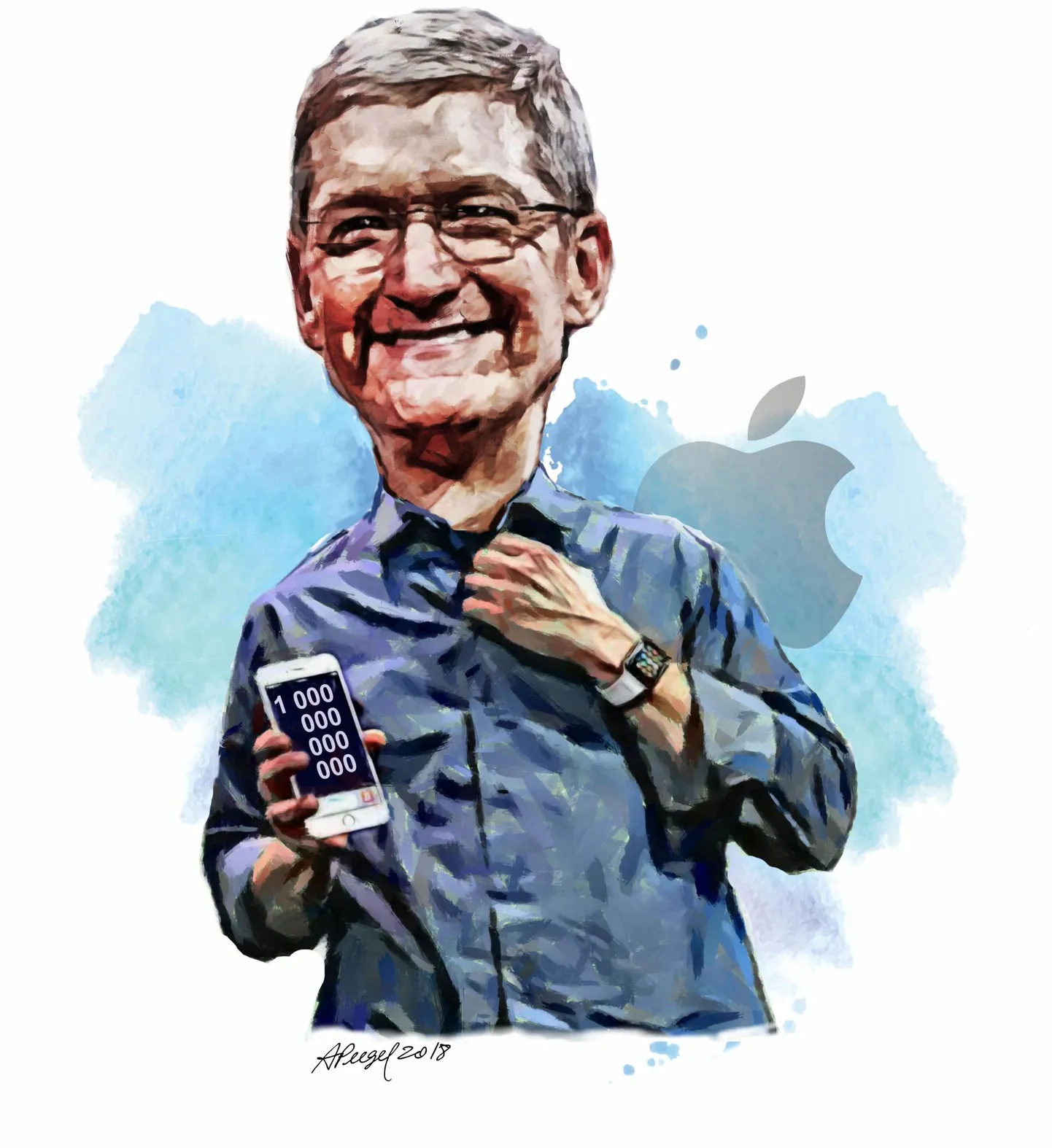 Apple&#39;i juht Tim Cook.