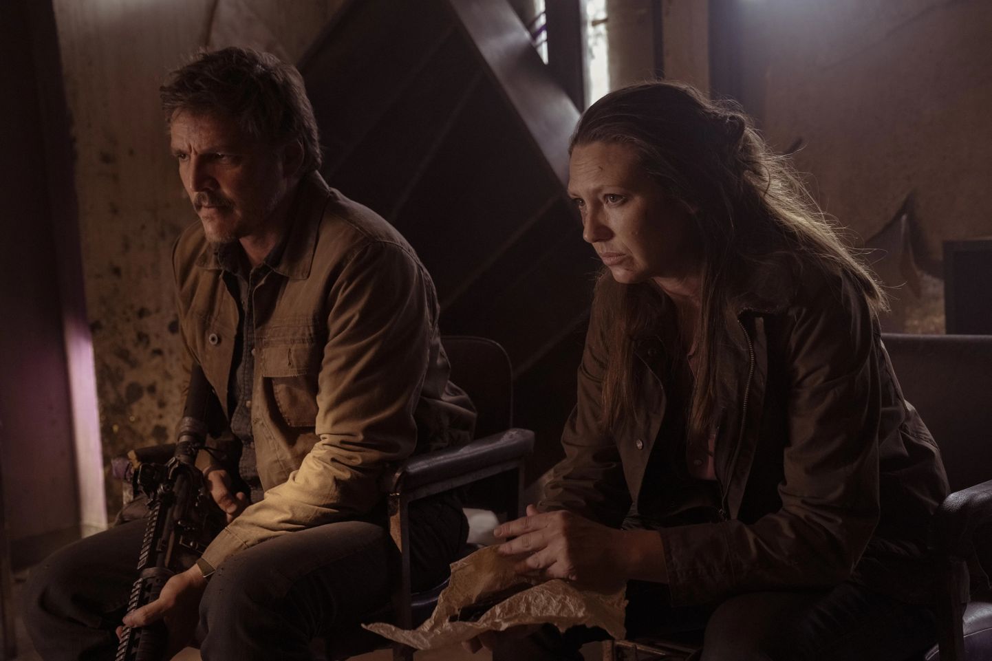 The Last of Us (2023)
Sarjas peaosa mängiv Pedro Pascal ja Anna Torv.