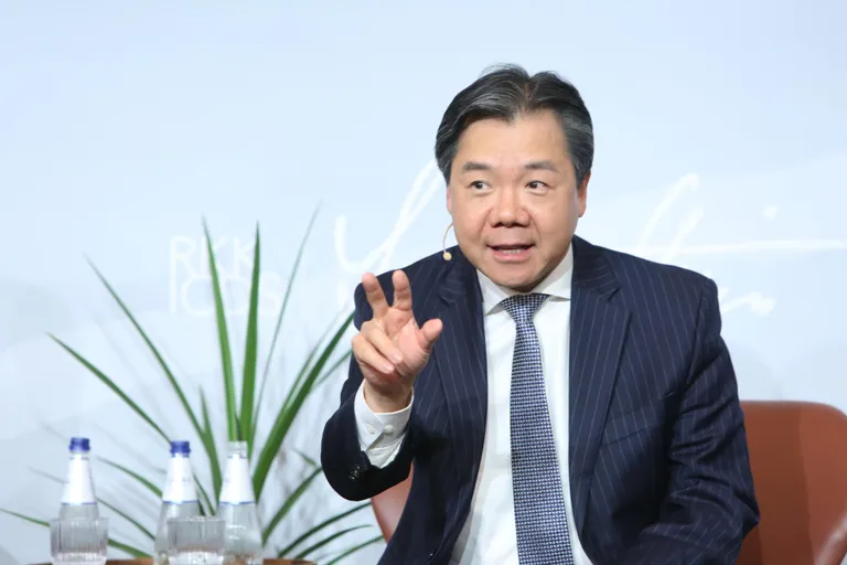 Jae-Seung Lee Lennart Meri konverentsil.