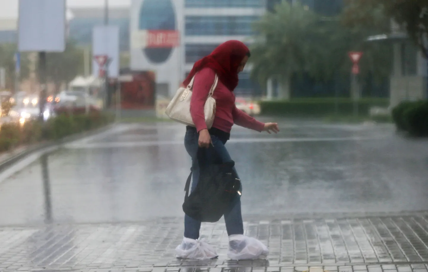 Paduvihm täna Dubais.