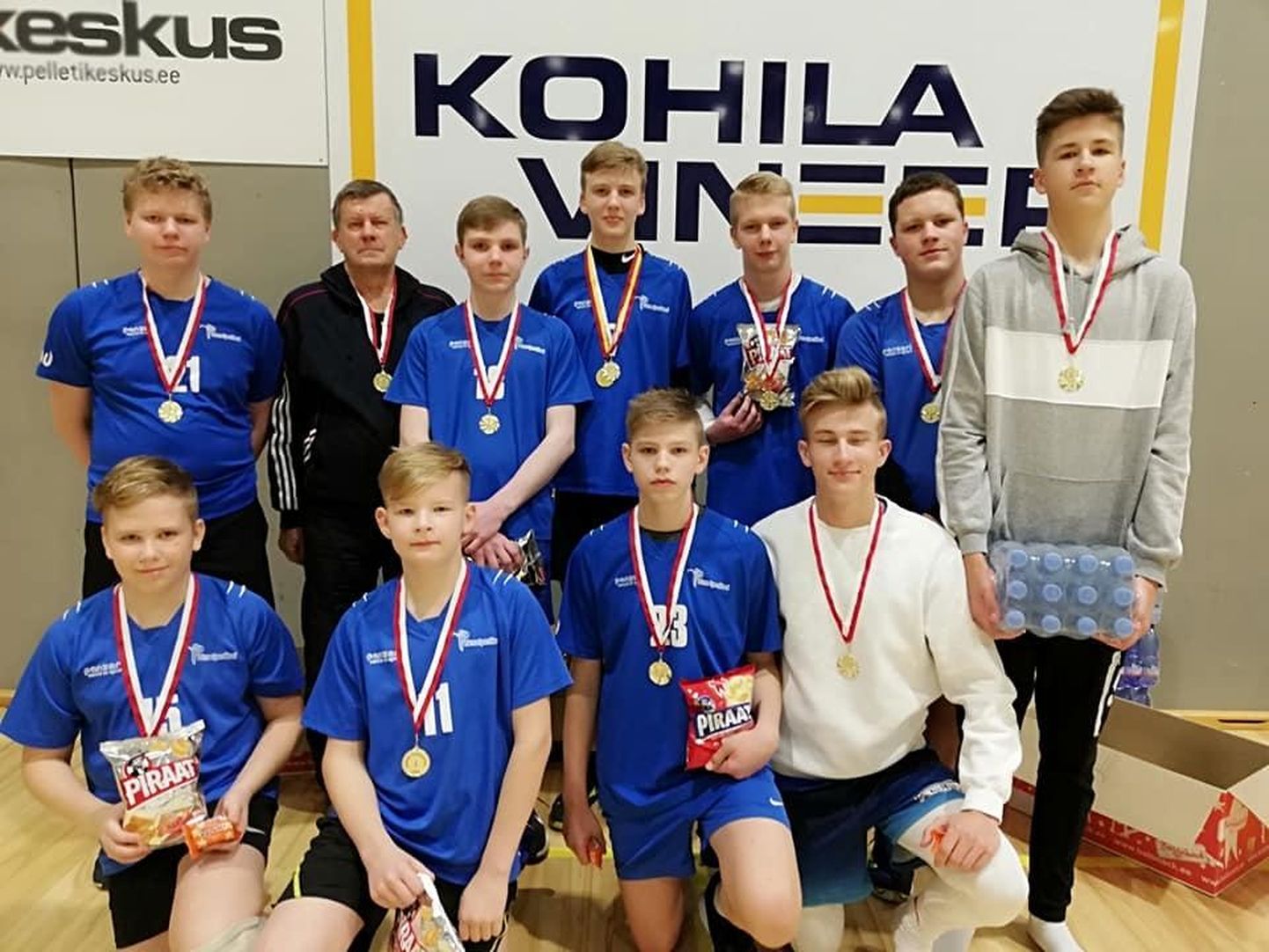 U16 vanuseklassis triumfeeris Peeter Kaisi juhendatav Pärnu spordikool.