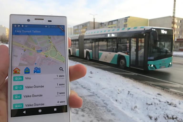 Просто хобби: приложение Easy Transit Tallinn Илья Зверев делал для себя по вечерам около двух месяцев.