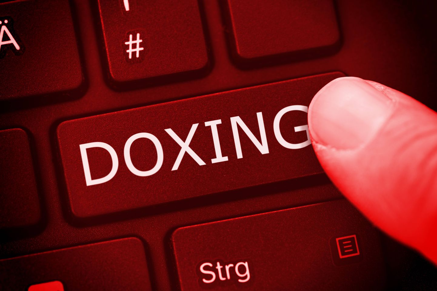 Arvutiklaviatuuri nupp nimega Doxing. Foto on illustratiivne.