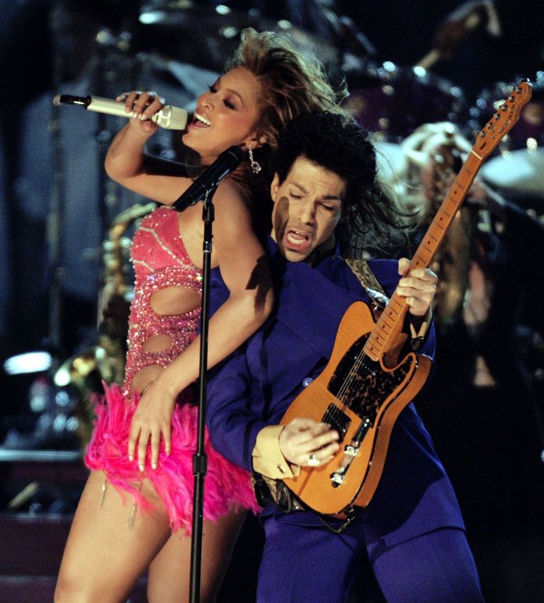 Beyonce ja Prince 2004. aasta Grammy galal. Foto: Scanpix