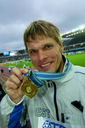 Andrus Värnik tuli 2005. aastal maailmameistriks.