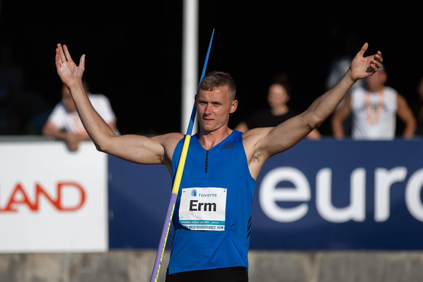Johannes Ermi enam kui 3-aastane tippmark vajaks parandamist.