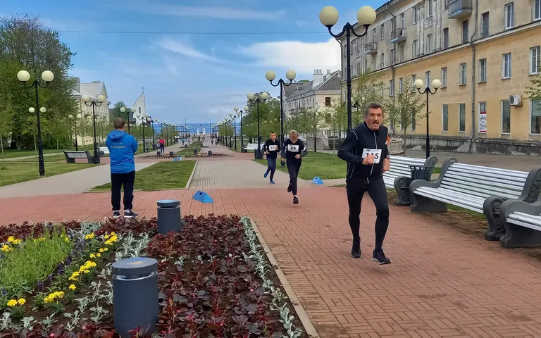 Забег по Силламяэскому променаду.