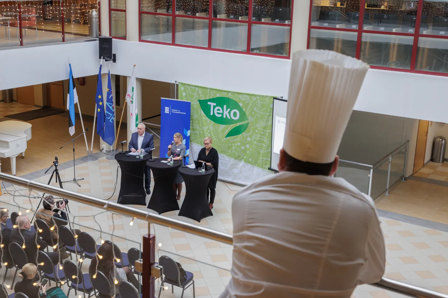 Haridus- ja teadusministeeriumi pressikonverentsil tutvustati Tallinna kutseõppeasutuste võrgu korrastamist.