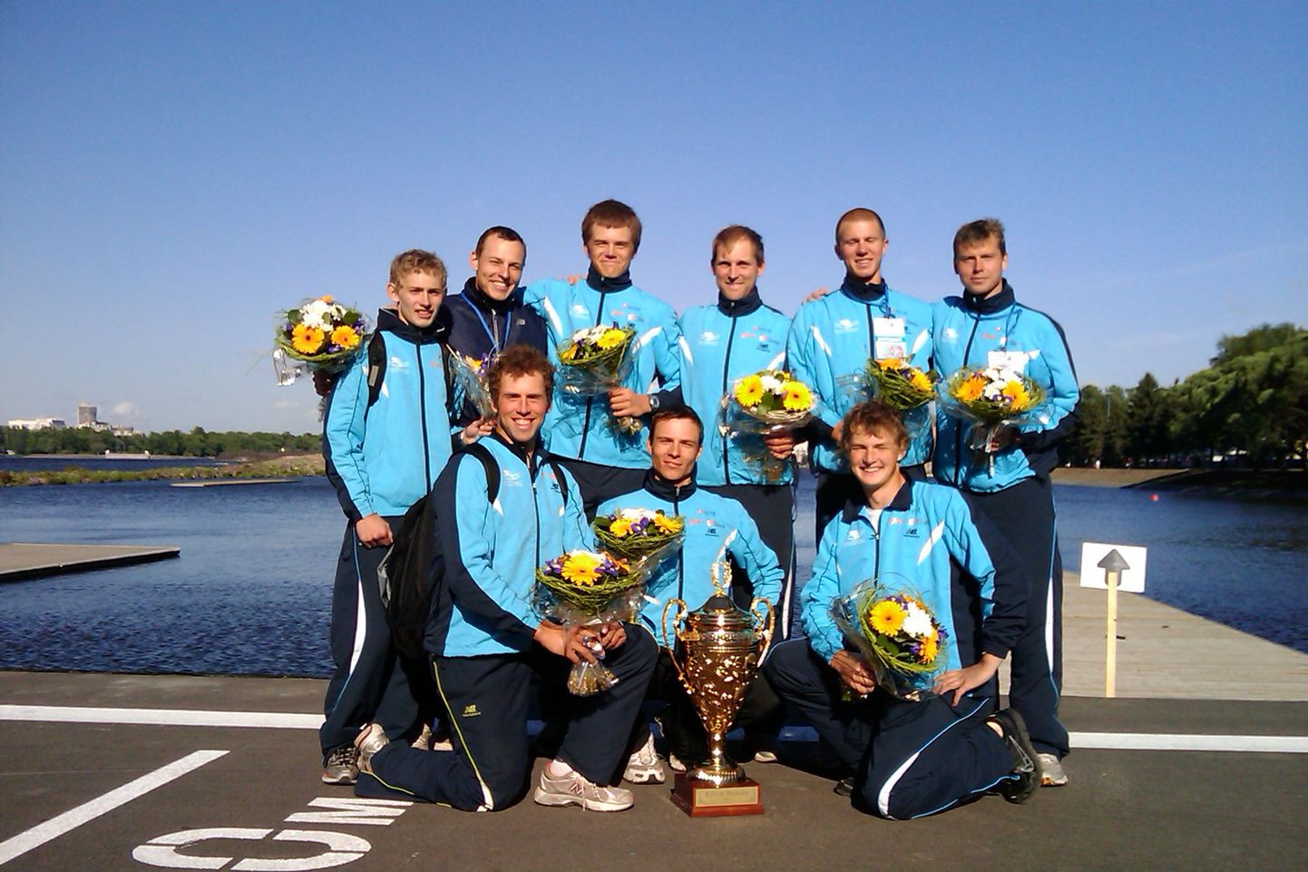 Eesti kaheksapaat võitis Venemaal Peterburis Presidendi karikaregati.