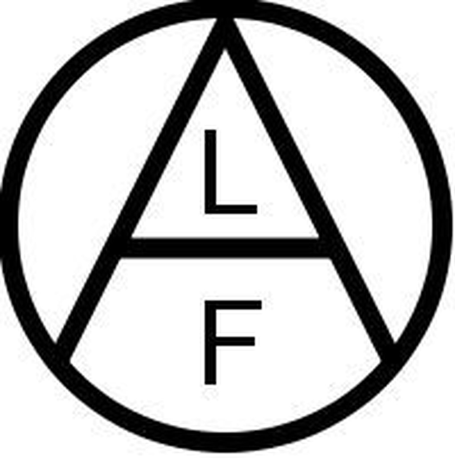 Rahvusvahelise loomade vabastusrinde ALF logo.