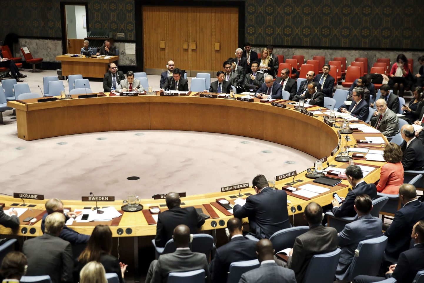 ÜRO Julgeolekunõukogu.