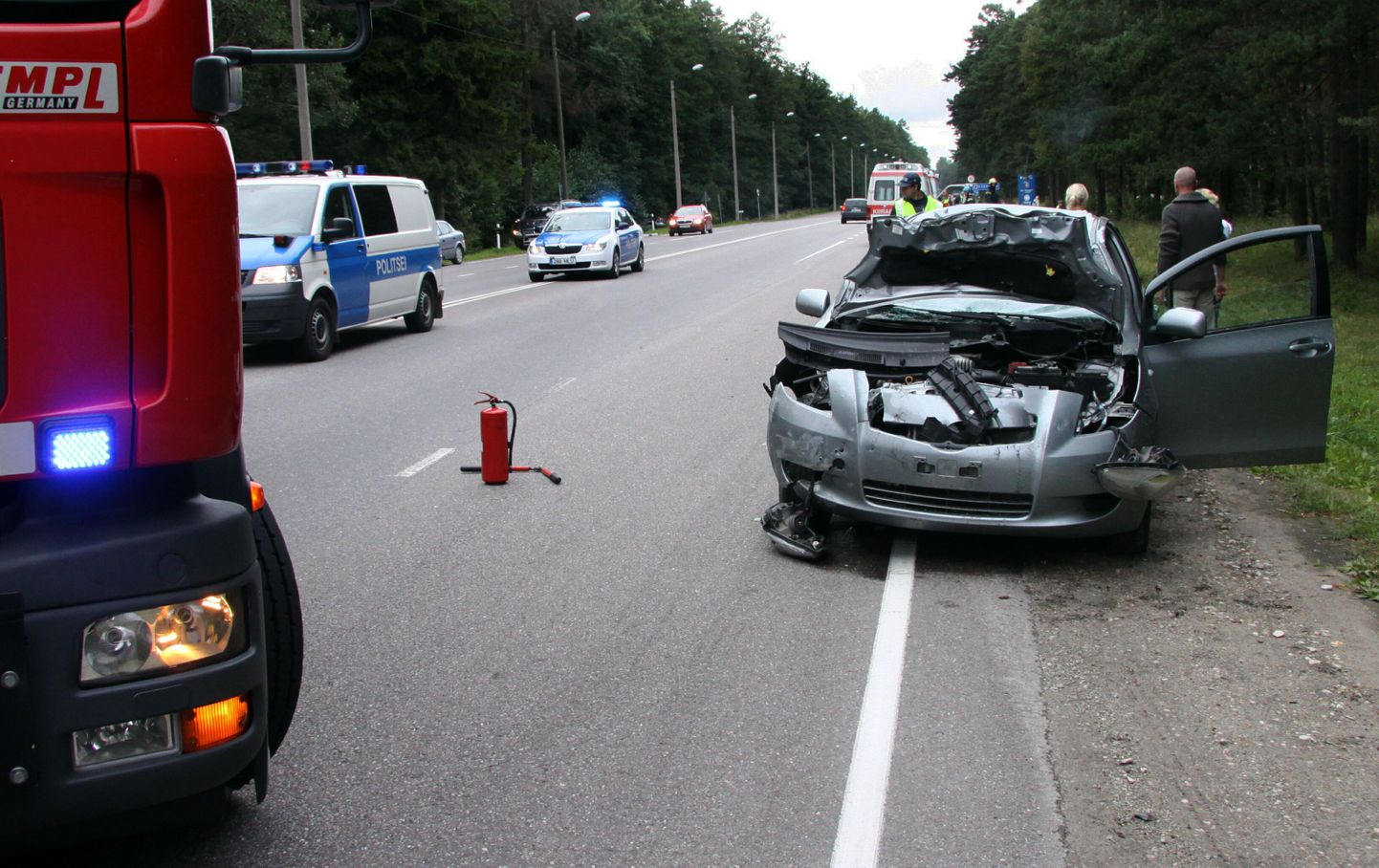 5. septembril hukkus Pärnu linna piiril narkojoobes juhi süül toimunud liiklusõnnetuses kaks jalgratturit.