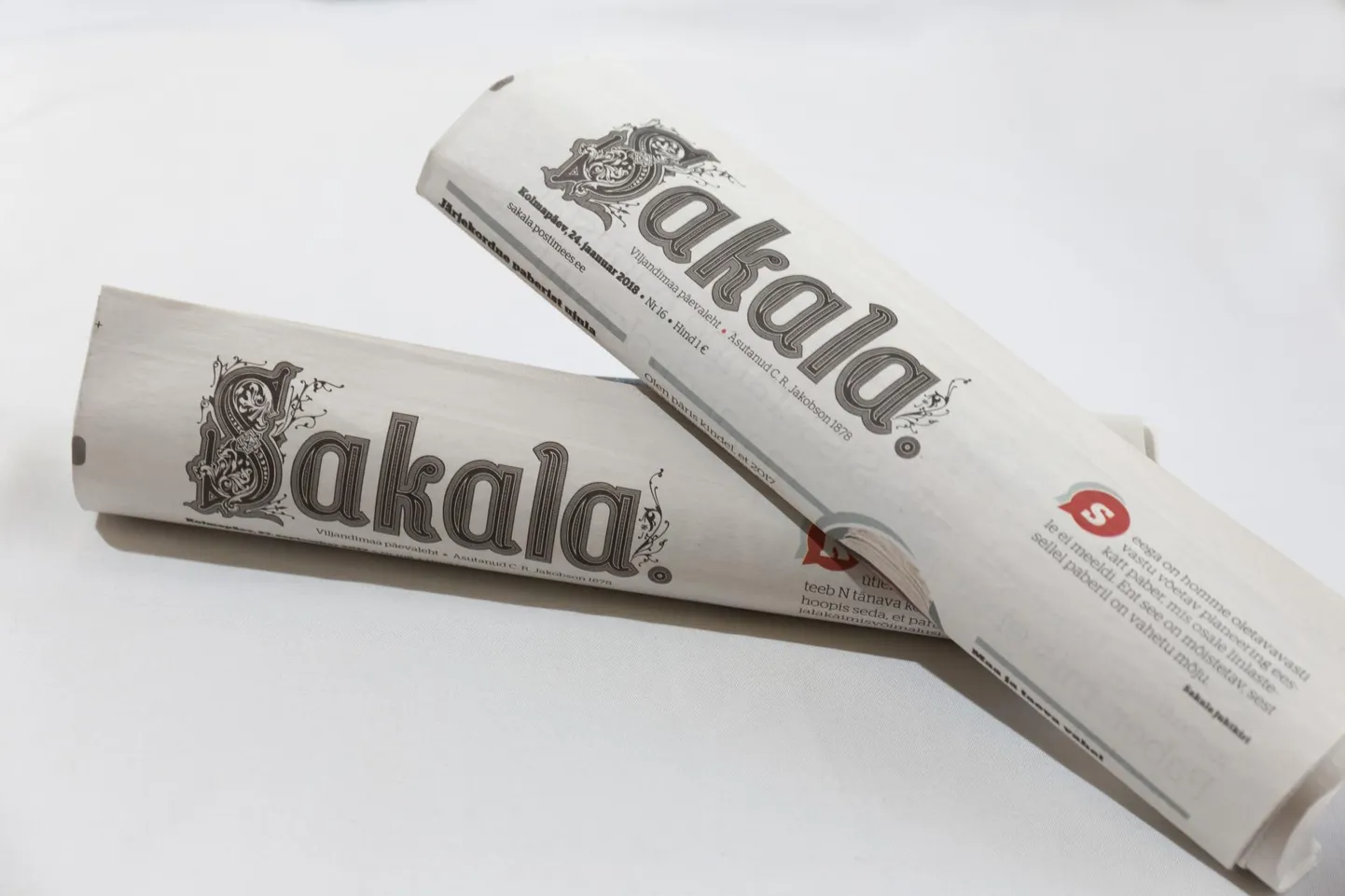 Nii mõnigi tellija jäi eile Sakalast kas üldse ilma või sai lehe hilinemisega. Palume vabandust!