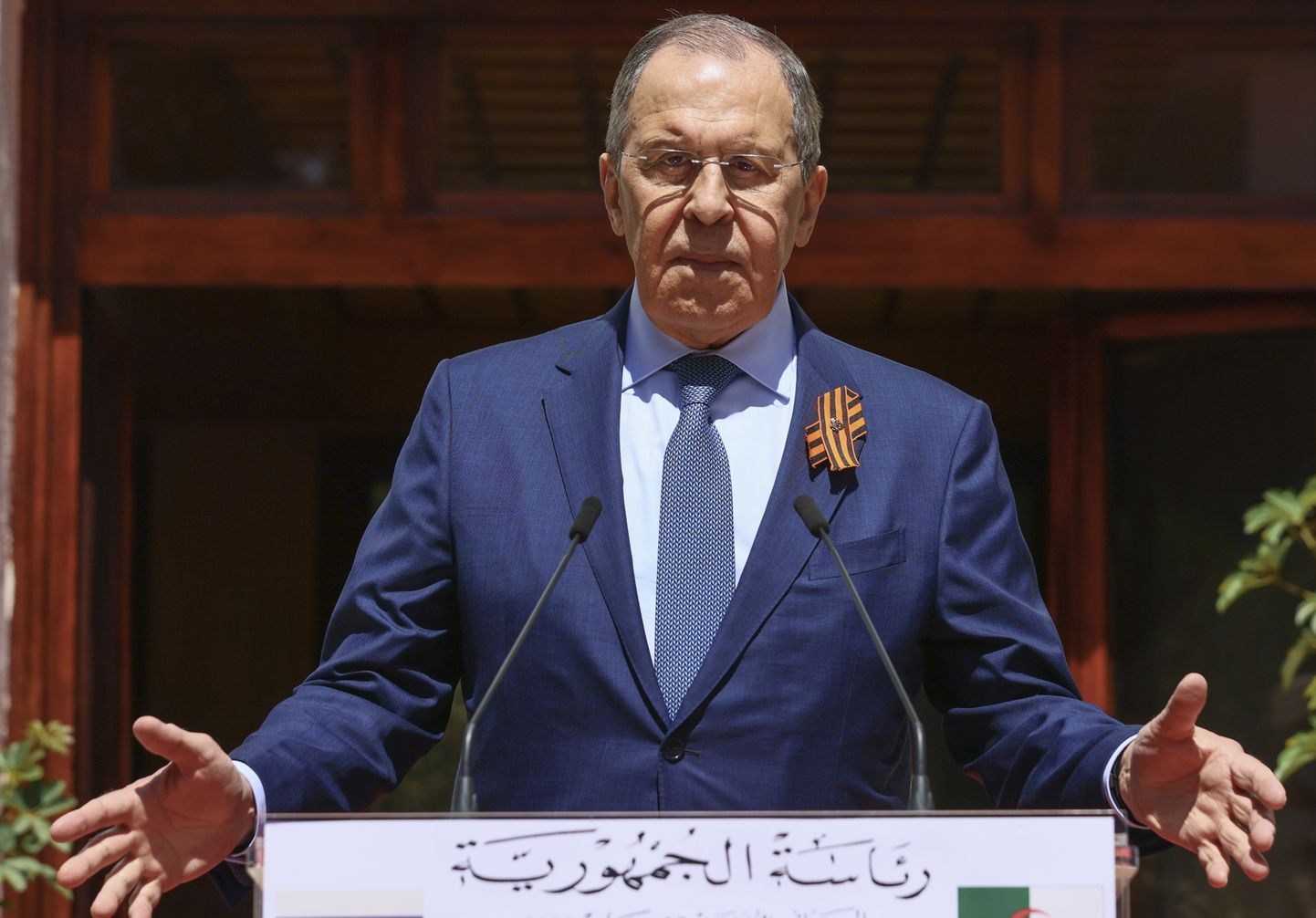 Venemaa välisminister Sergei Lavrov 10. mail Alžeerias.