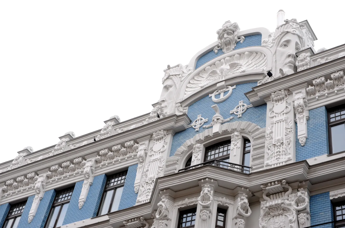 Jūgendstila ēka Elizabetes ielā.