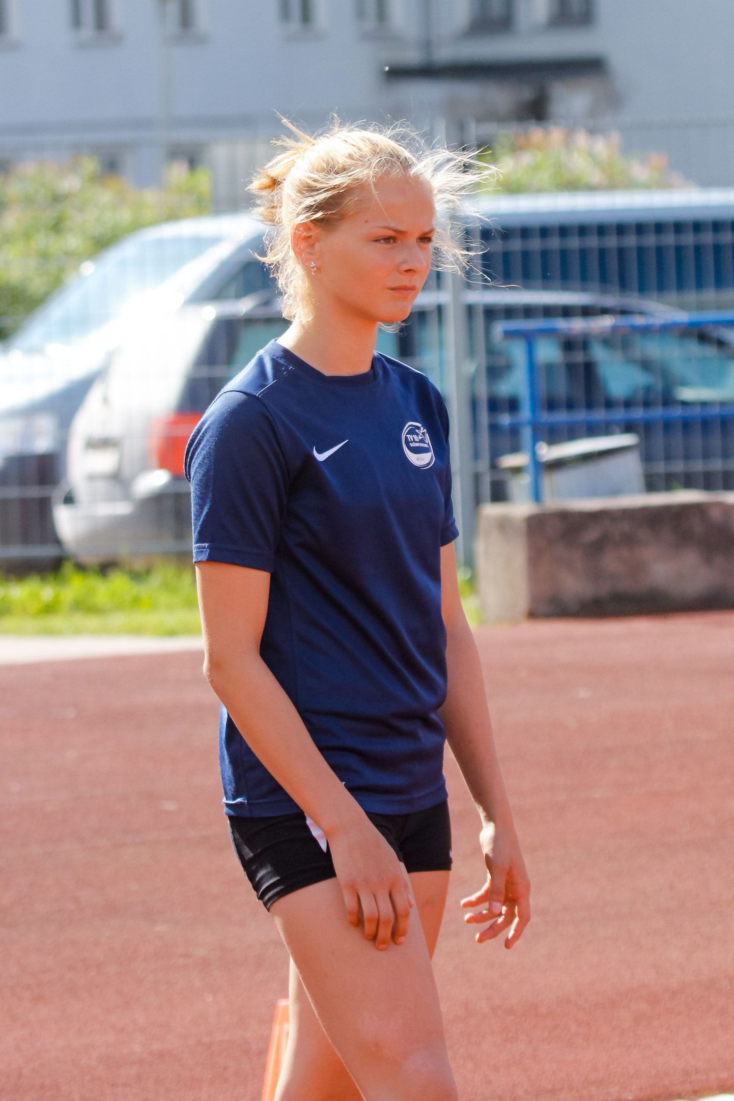Värske Eesti meister Laura Trašanov mõne aasta eest Valgas võistlemas.