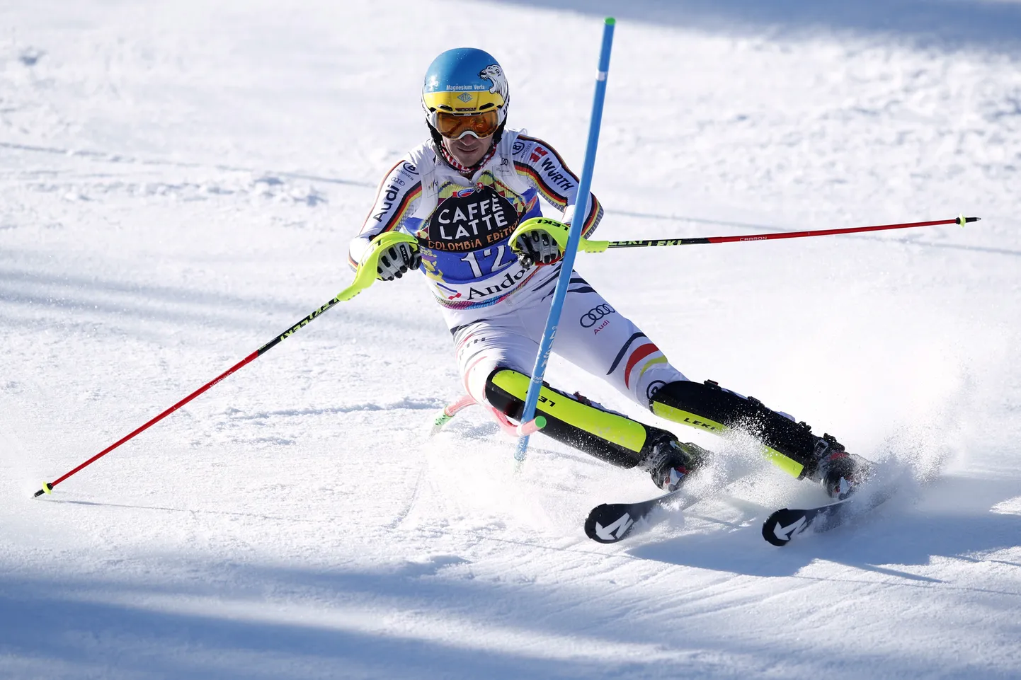 Endine mäesuusataja Felix Neureuther aktsioonis.