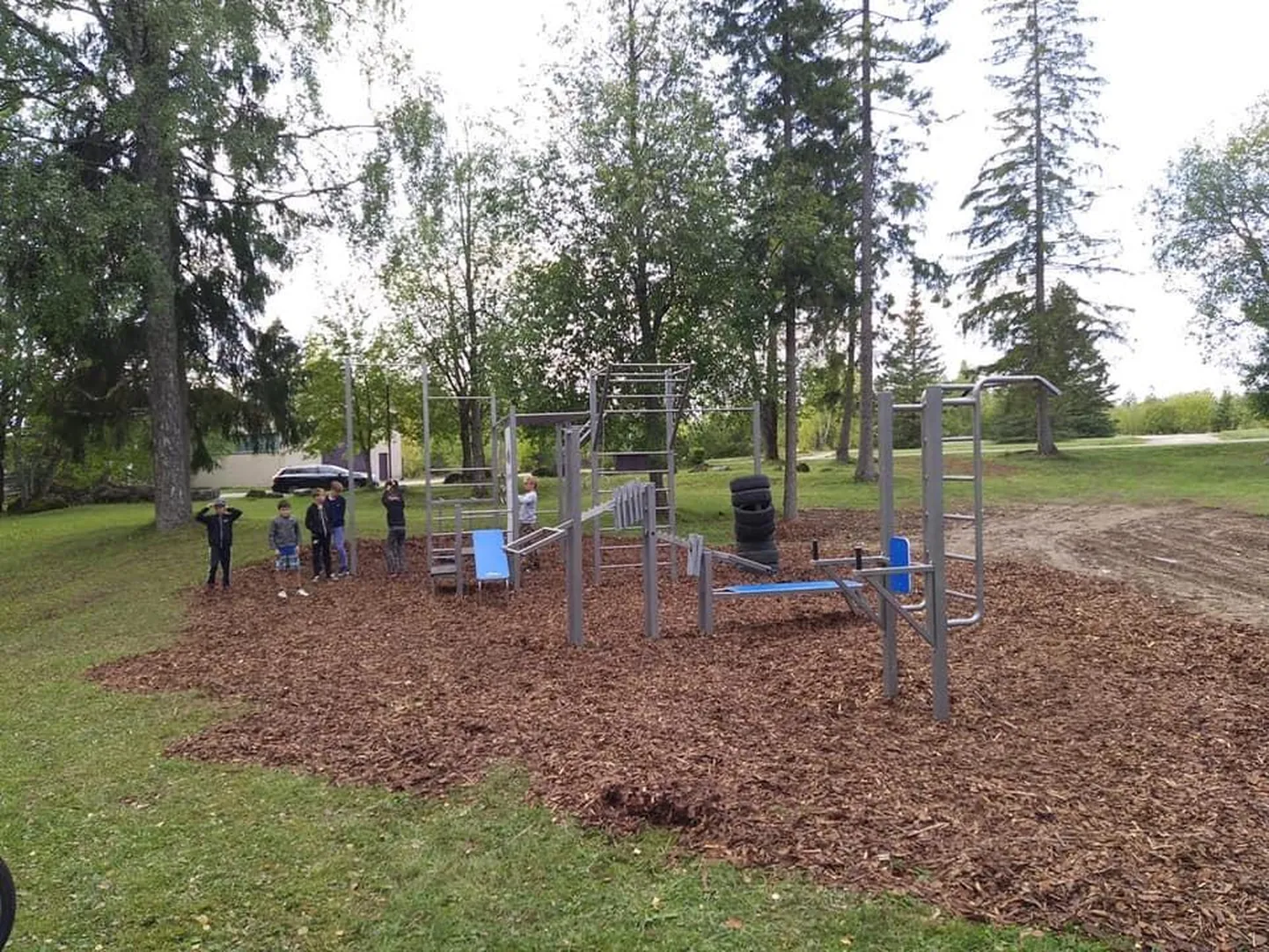 Kaasava eelarve toel on loodud ka Tapa vallas asuv Tamsalu välijõusaal.
