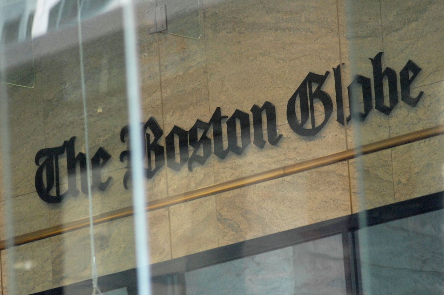 Boston Globe logo.