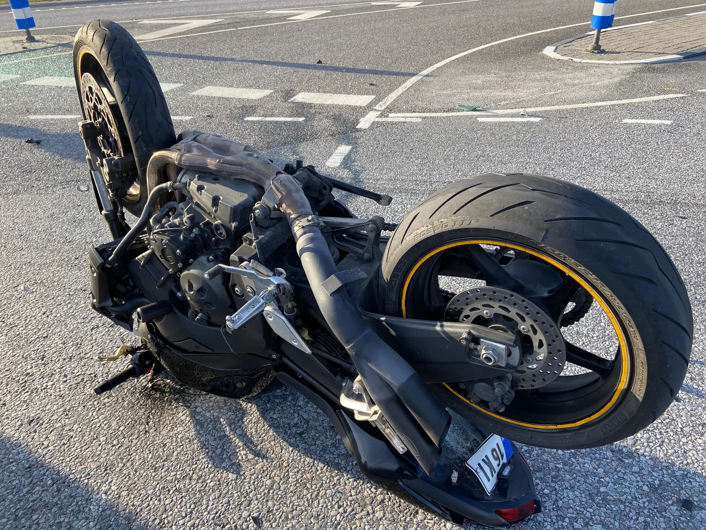 Liiklusõnnetus Mäo viaduktil.