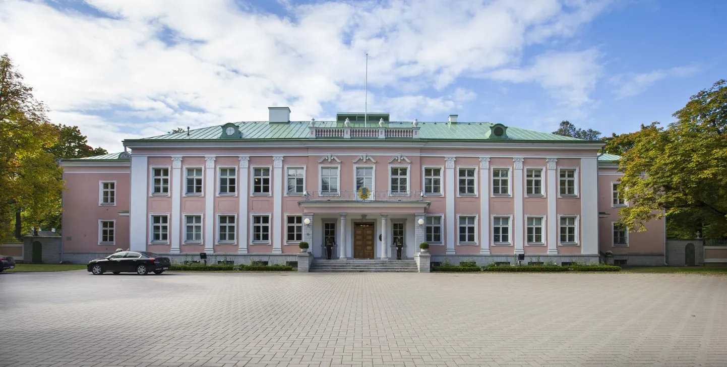 Кадриоргский дворец. Канцелярия президента Эстонии.