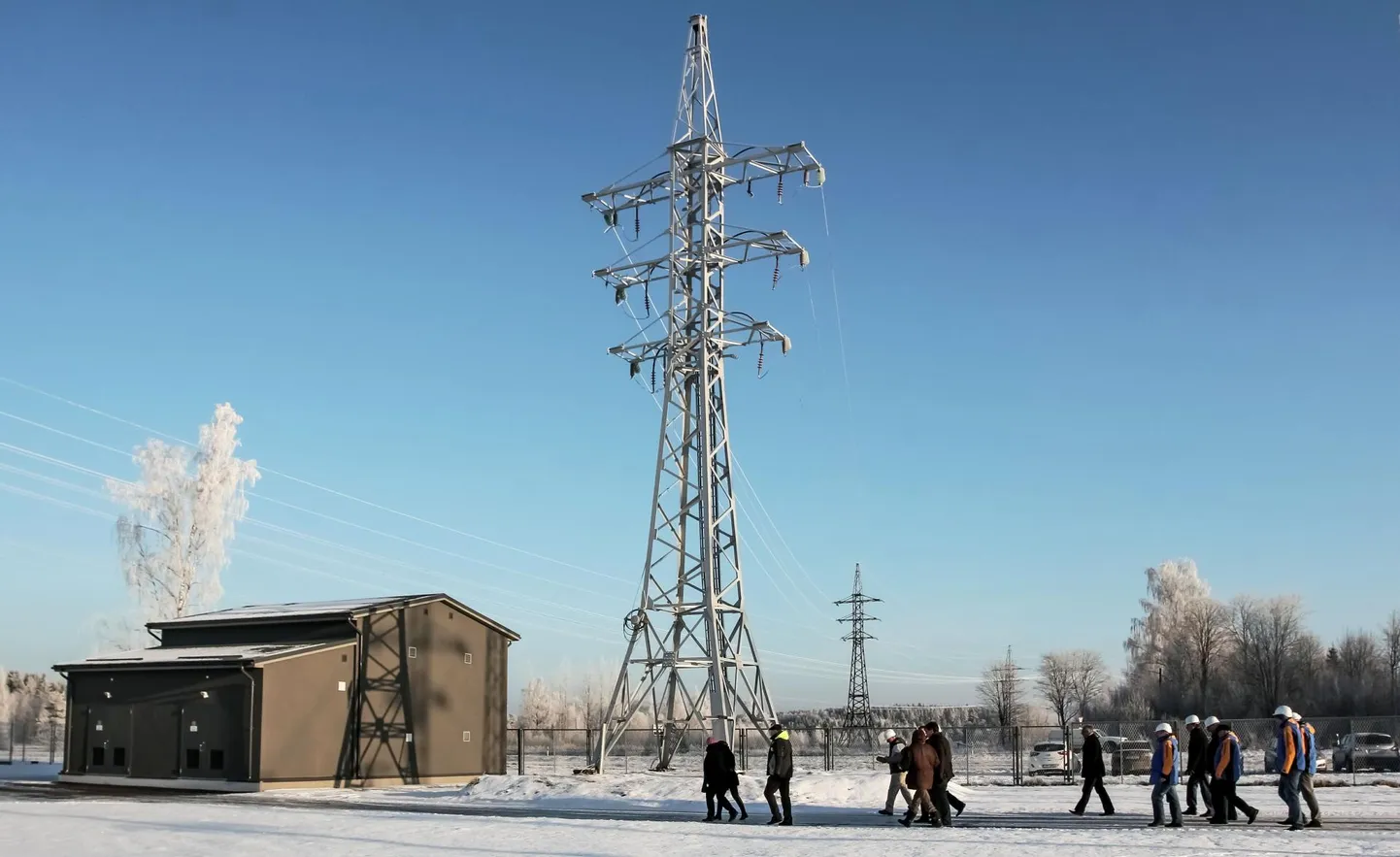 Elektri alajaam. Foto on illustratiivne.