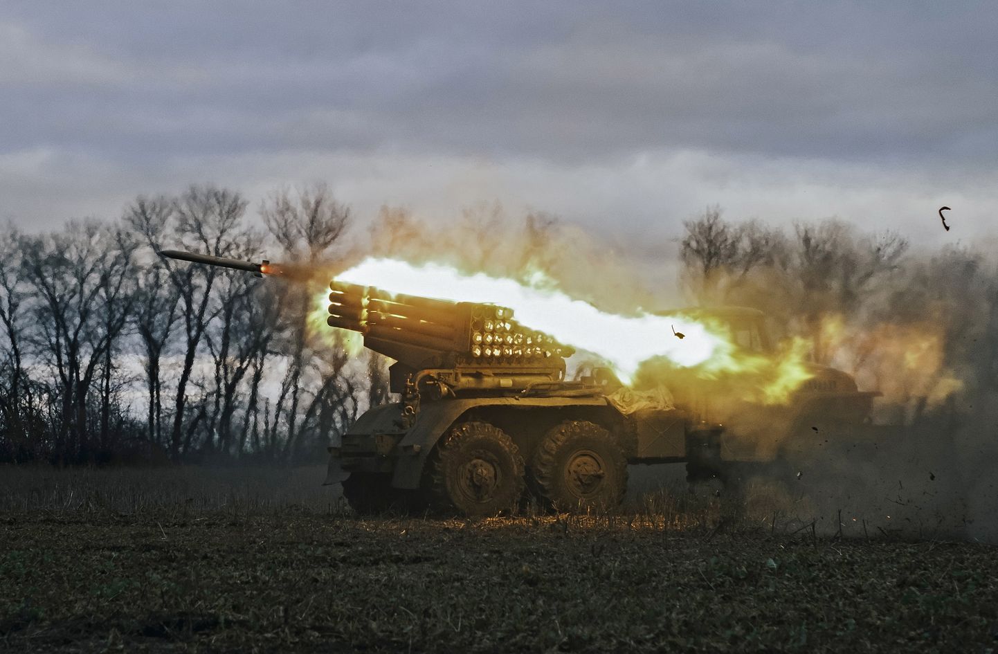 Ракетная установка в Украине. Иллюстративное фото