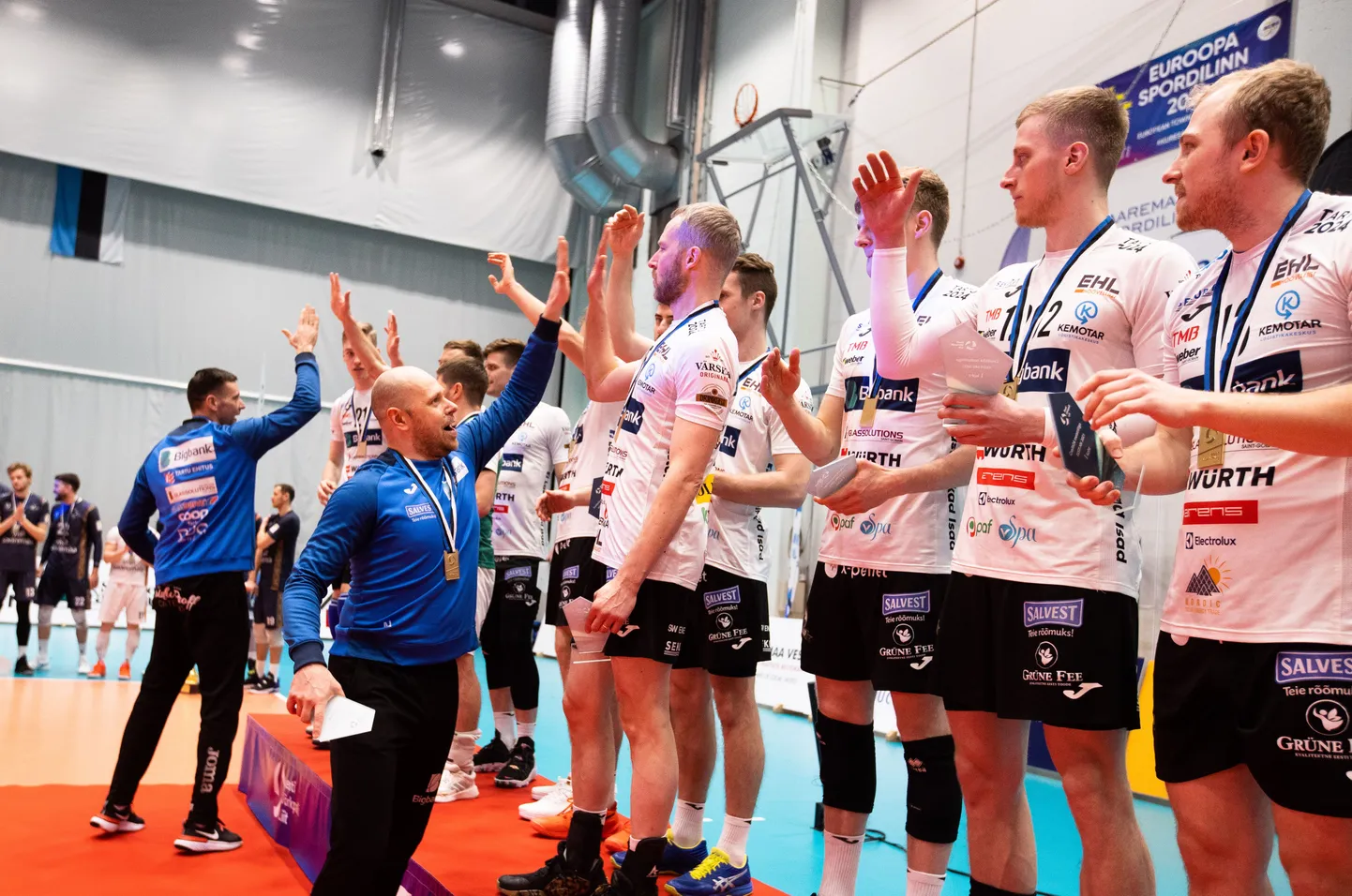 Tartu Bigbanki meeskond võitis 2021. aastal Eesti meistritiitli.