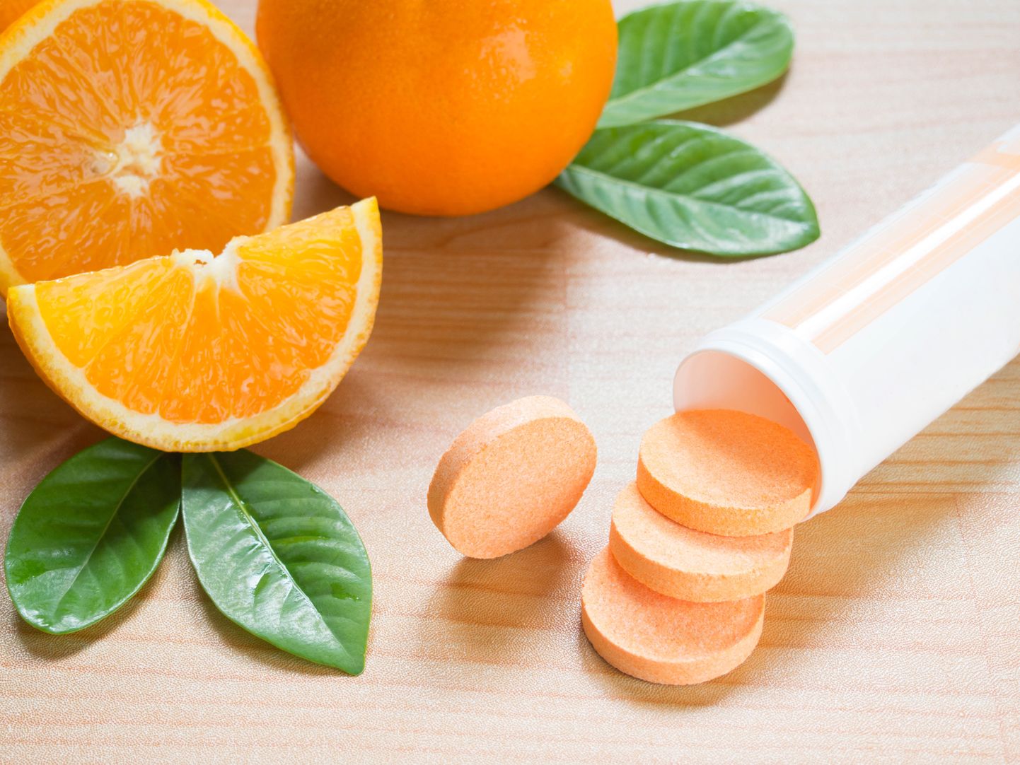 Haigestumise ennetamiseks on kasulik tarbida C-vitamiini.