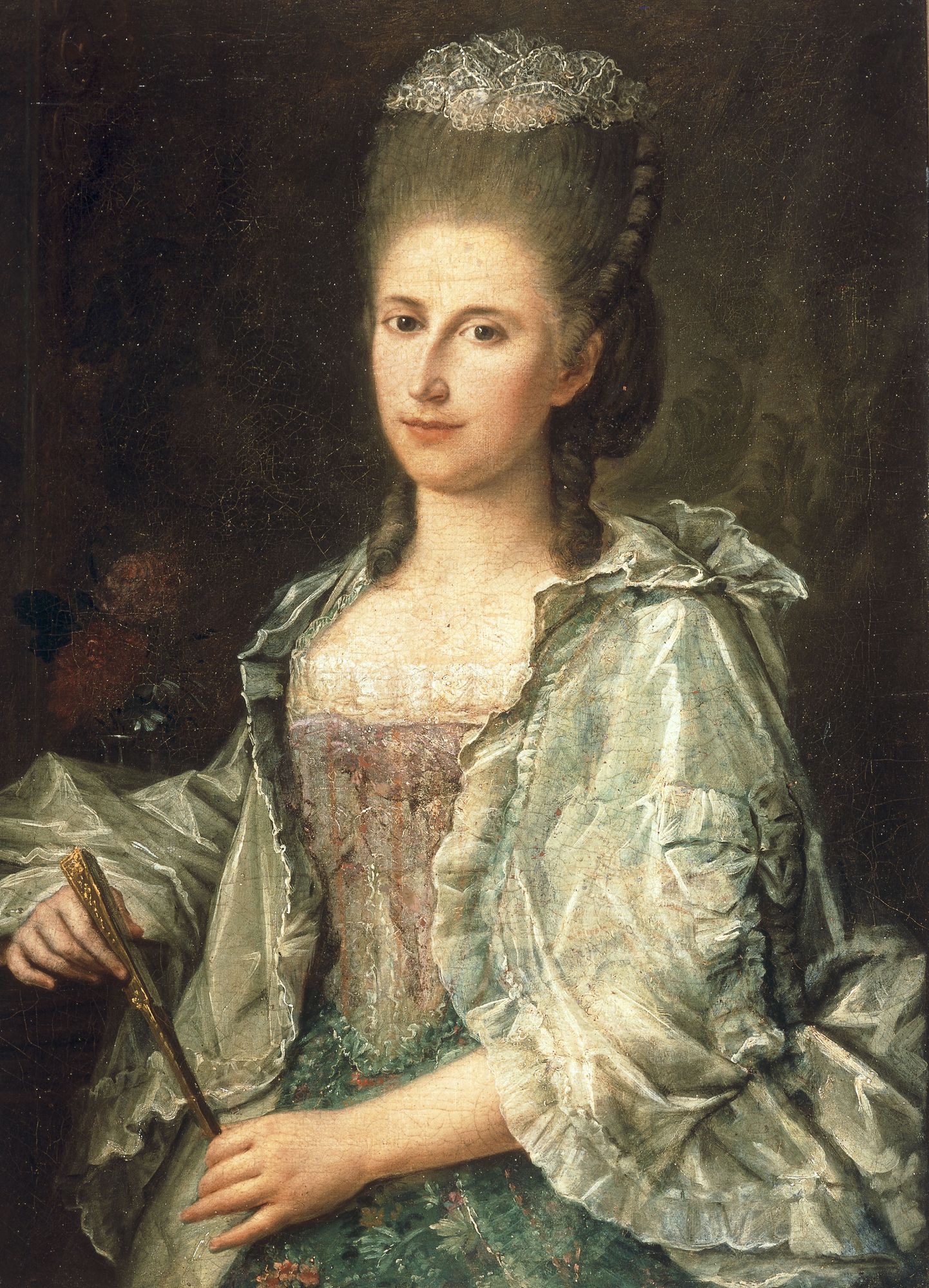 Портрет середины XVIII века.