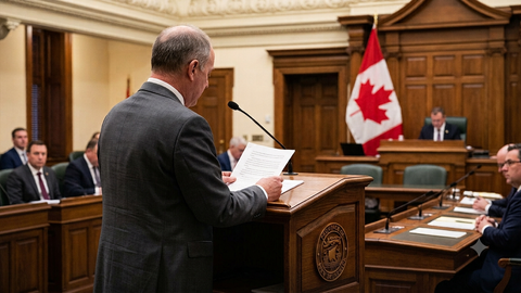 Canadian Politician Caught Reading AI-Generated Speech