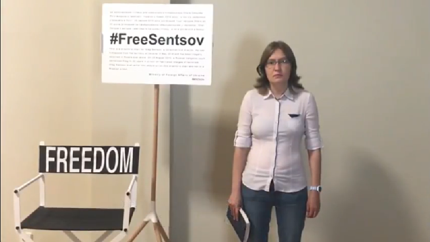 Natalja Kaplan soovib Sentsovi vabastamist.