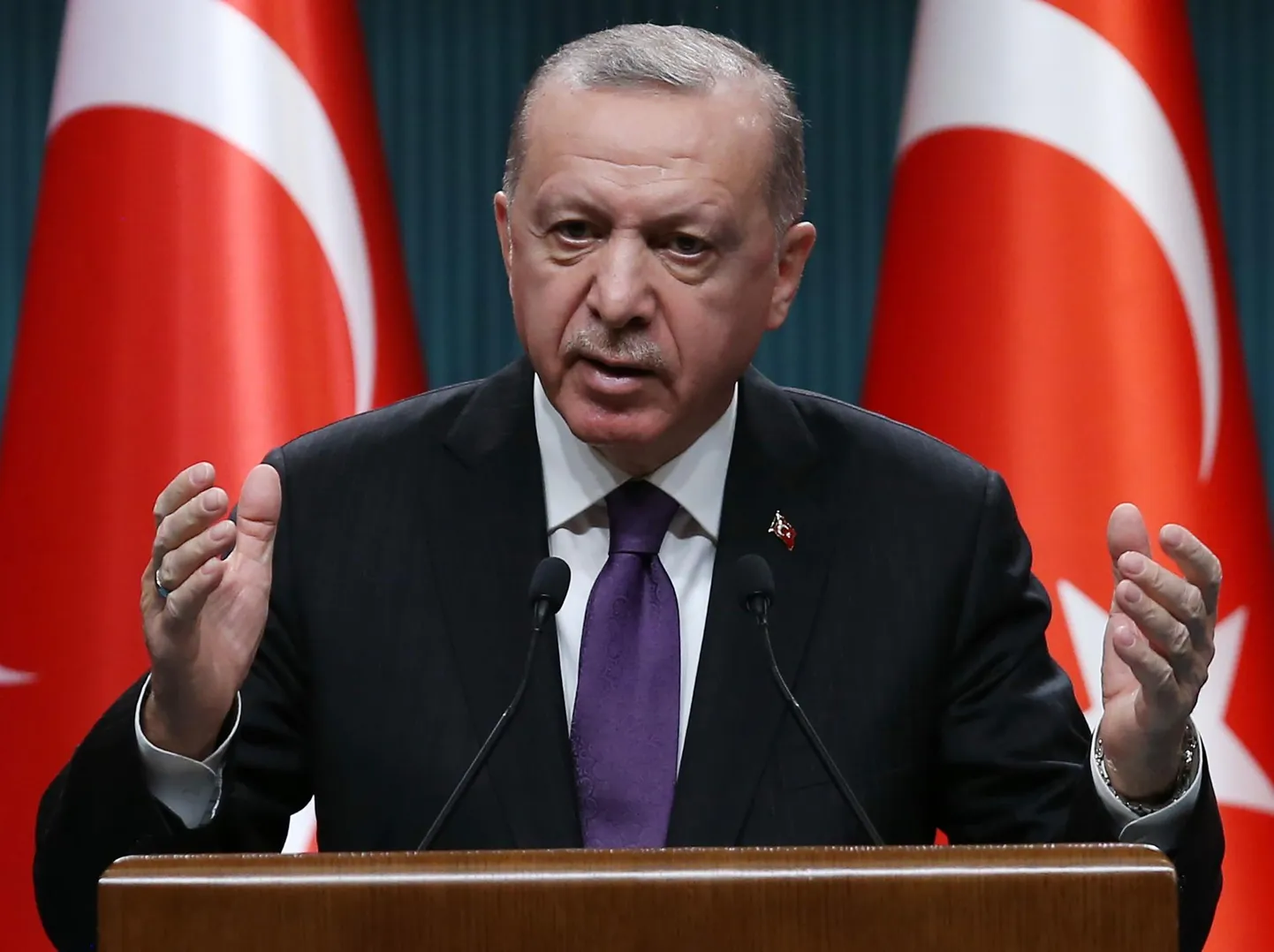 Türgi president Recep Tayyip Erdoğan