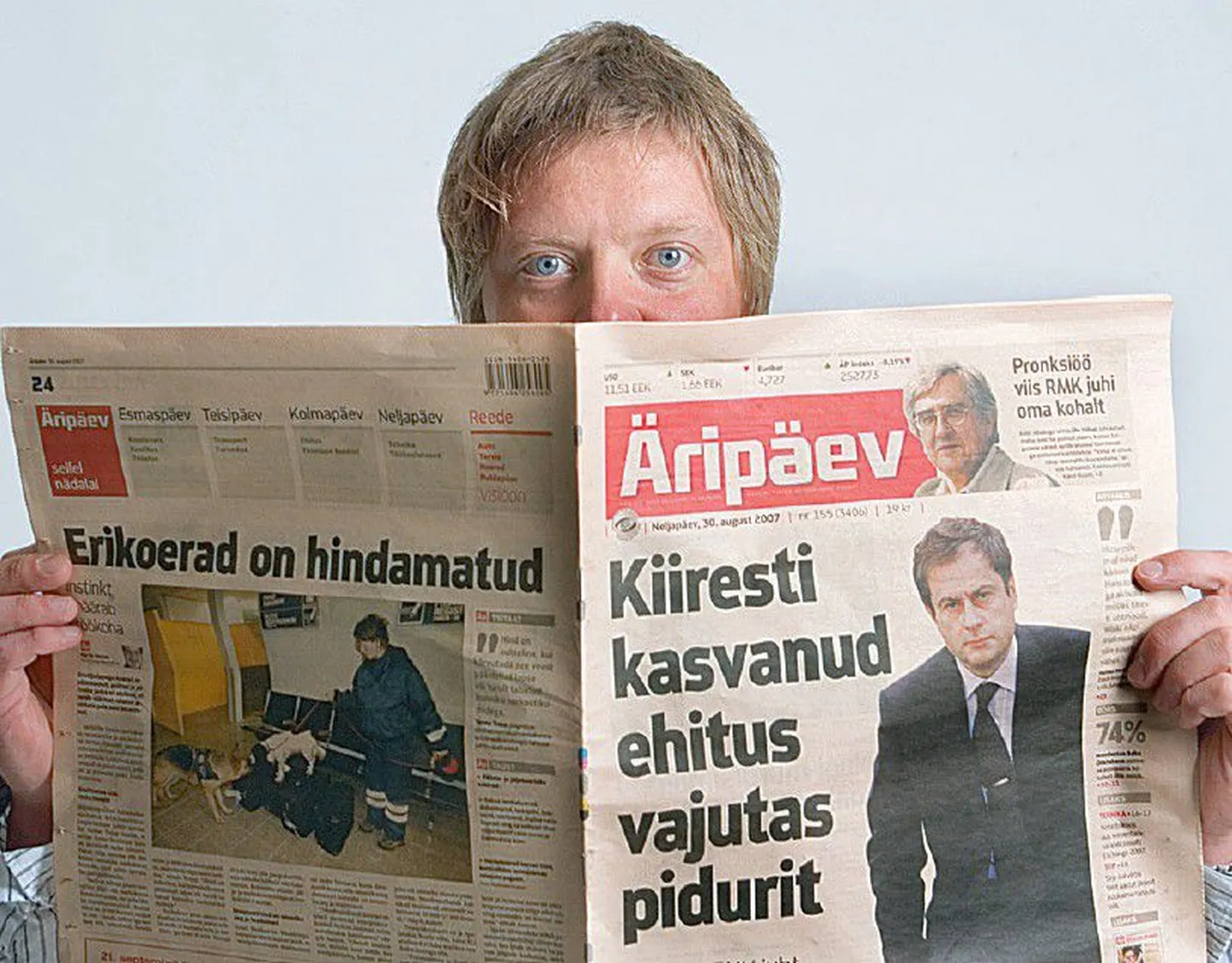 Äripäeva peatoimetaja Meelis Mandel