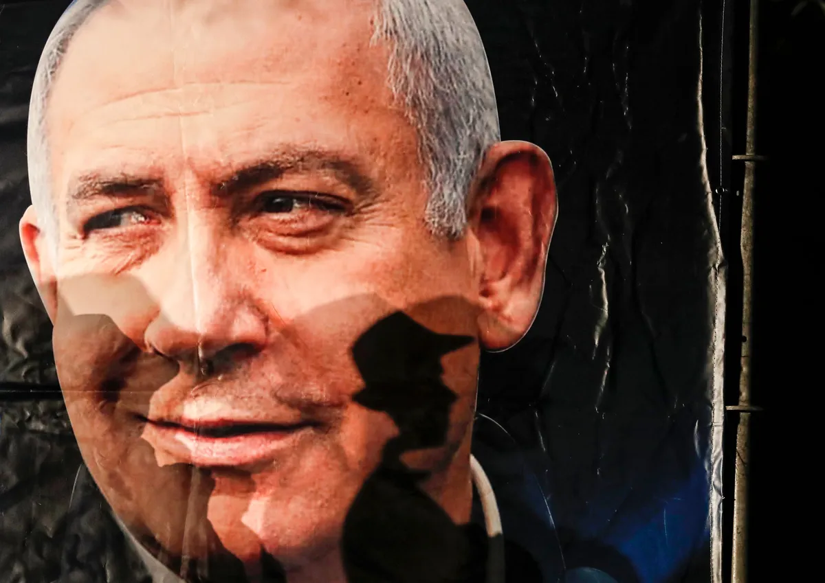 Benjamin Netanyahu isik ei jäta Iisraeli poliitikas kedagi külmaks. Pilt toetusavalduselt Jeruusalemmas.
